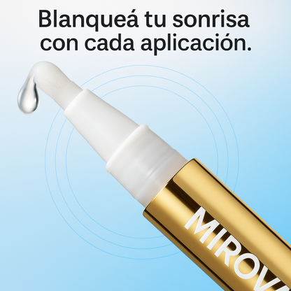 Mirova™ Lápiz Blanqueador - Dientes visiblemente más blancos en solo 3 días