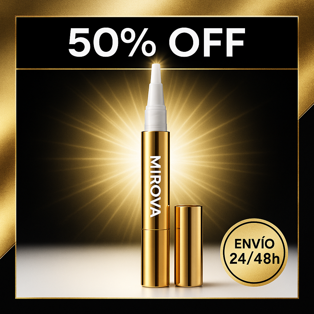 Mirova™ Lápiz Blanqueador - Dientes visiblemente más blancos en solo 3 días